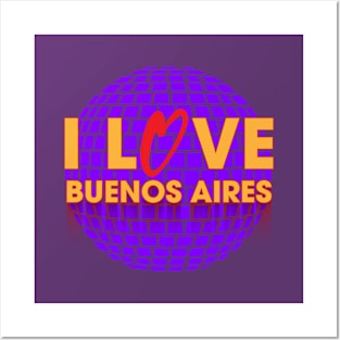 I Love Disco Buenos Aires Posters and Art